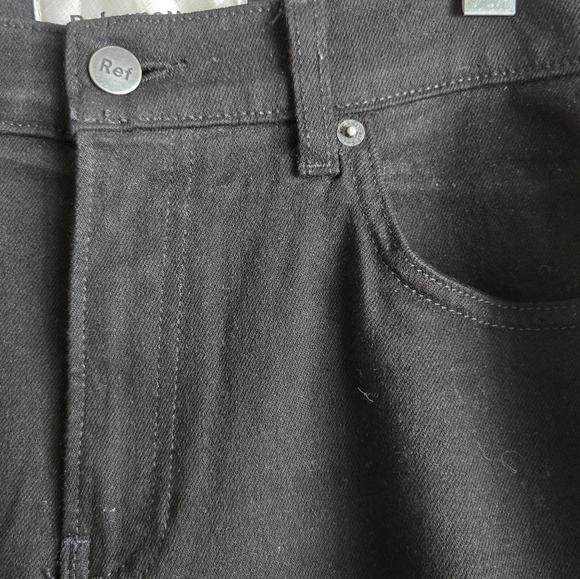 Reformation Black Flare Leg Jeans Size 28 - Picture 4 of 9